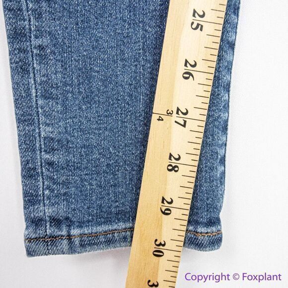 NEW Madewell Tall 9" Mid-Rise Skinny‎ Jeans in Heathfield Wash, 25T - Picture 8 of 16